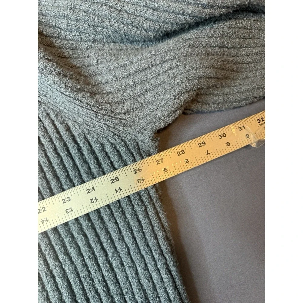 Banana Republic Men's Blue Rib-Knit Cotton Collared Button Pullover Sweater 2XL